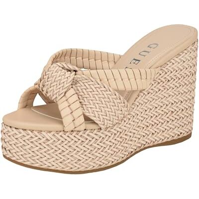 GUESS dam Eveh kil sandal, Beige 110, 5.5 UK, Beige 110, 38.5 EU GUESS dam Eveh kil sandal, Beige 110, 5.5 UK, Beige 110, 38.5 EU