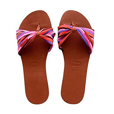 Havaianas dam Saint Tropez-tryck sandal, Rost, 33/34 EU Havaianas dam Saint Tropez-tryck sandal, Rost, 33/34 EU
