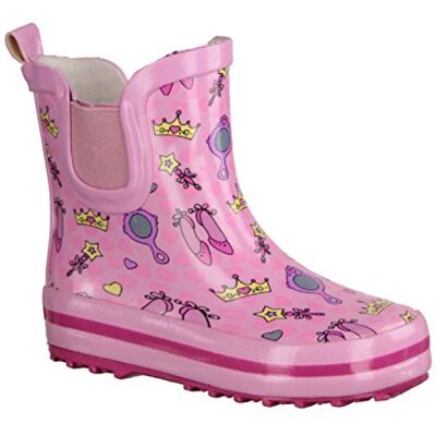 Beck flicka prinsessa gummistövlar, Rosa rosa 03, 21 EU Beck flicka prinsessa gummistövlar, Rosa rosa 03, 21 EU
