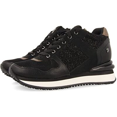 GIOSEPPO Lellig damsneakers, svart/vit, 4,5 UK GIOSEPPO Lellig damsneakers, svart/vit, 4,5 UK
