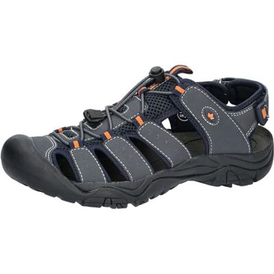 Lico Unisex Miami sandaler, marin/orange, 37 EU Lico Unisex Miami sandaler, marin/orange, 37 EU
