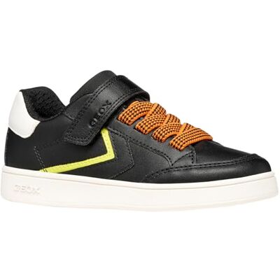 Geox J ECLYPER Boy A sneakers, svart/orange, 30 EU Geox J ECLYPER Boy A sneakers, svart/orange, 30 EU