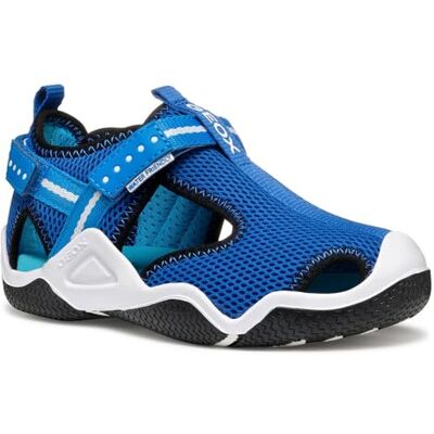 Geox Jr Wader a Sandal för pojkar, Kunglig, 4.5 UK Geox Jr Wader a Sandal för pojkar, Kunglig, 4.5 UK