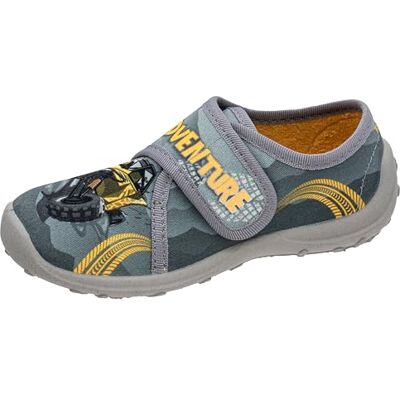 Fischer Markenschuh Fischer Pojkar Boogy-tofflor, Grågul, 25 EU Fischer Markenschuh Fischer Pojkar Boogy-tofflor, Grågul, 25 EU