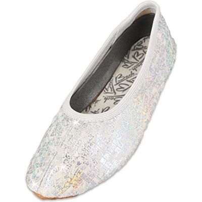 Beck tjejer glamour toffel, silver, 26 EU Beck tjejer glamour toffel, silver, 26 EU