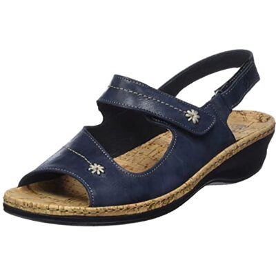 Suave Dam 710075-05 sandaler, blå, 35 EU Suave Dam 710075-05 sandaler, blå, 35 EU