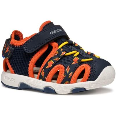 Geox B MULTY Boy B sandal, babysandal, marin/orange, 20 EU, Marinblå orange, 20 EU Geox B MULTY Boy B sandal, babysandal, marin/orange, 20 EU, Marinblå orange, 20 EU