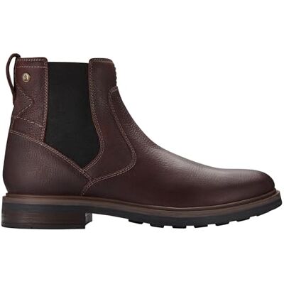 Clarks Newford Easy Mens Brown Leather, 7.5 Clarks Newford Easy Mens Brown Leather, 7.5