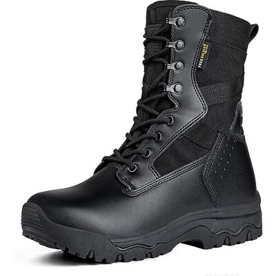 FREE SOLDIER damer taktiska stövlar 20 cm lätta stridskängor hållbara militära utomhusstövlar ökenstövlar för kvinnor, Svart vattenavvisande, 40 EU FREE SOLDIER damer taktiska stövlar 20 cm lätta stridskängor hållbara militära utomhusstövlar ökenstövlar för kvinnor, Svart vattenavvisande, 40 EU