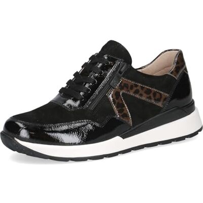 CAPRICE Damsneakers 9-23737-45, Svart kam, 38 EU bred CAPRICE Damsneakers 9-23737-45, Svart kam, 38 EU bred