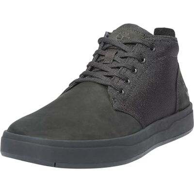 Timberland Davis Square Fabric och Leather Chukka Boots, Mörkläggning Nubuck, 43 EU Timberland Davis Square Fabric och Leather Chukka Boots, Mörkläggning Nubuck, 43 EU