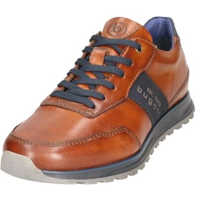 bugatti herr business look bokstäver på sidan sneakers, konjak, 44 EU, konjak, 44 EU bugatti herr business look bokstäver på sidan sneakers, konjak, 44 EU, konjak, 44 EU