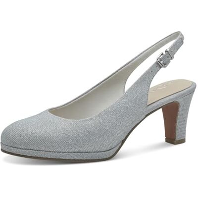 MARCO TOZZI dam 2-29603-44 pumps, silver, 38 EU, silver, 38 EU MARCO TOZZI dam 2-29603-44 pumps, silver, 38 EU, silver, 38 EU