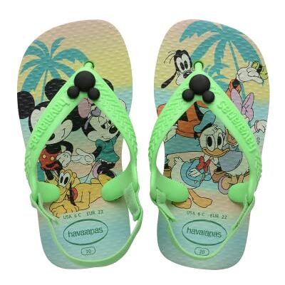 Havaianas Baby Disney Classics Limoengroen 25/26 Havaianas Baby Disney Classics Limoengroen 25/26