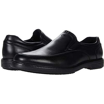 Nunn Bush Herr, Wade Work Moc Toe Slip-On, Svart, 42 EU Nunn Bush Herr, Wade Work Moc Toe Slip-On, Svart, 42 EU
