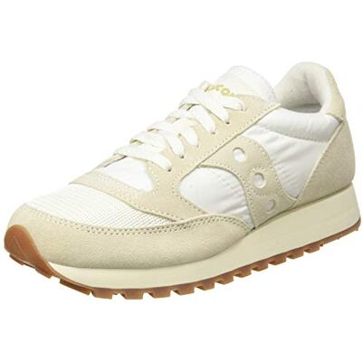 Saucony Jazz Original Vintage, Sneaker Donna, Beige Marshmallow, 35.5 EU Saucony Jazz Original Vintage, Sneaker Donna, Beige Marshmallow, 35.5 EU