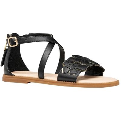 Geox J Karly Girl Sandal, svart, 34 EU Geox J Karly Girl Sandal, svart, 34 EU