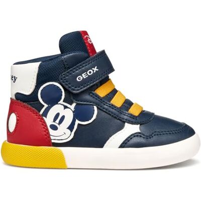 Geox Baby pojkar B GISLI Boy sneakers, marinblå/röd, 21 EU, Marinblå röd, 21 EU Geox Baby pojkar B GISLI Boy sneakers, marinblå/röd, 21 EU, Marinblå röd, 21 EU