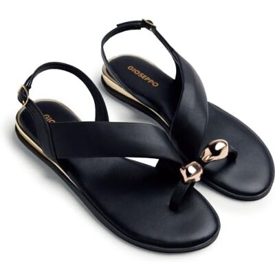 GIOSEPPO Stony, dam T-rem, svart, 41 EU GIOSEPPO Stony, dam T-rem, svart, 41 EU