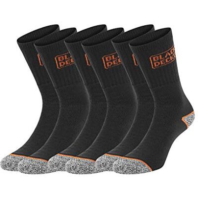 Black & Decker Herr 122527 strumpor, svart, 39-42, svart, 39-42 EU Black & Decker Herr 122527 strumpor, svart, 39-42, svart, 39-42 EU