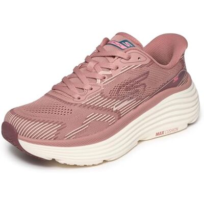 Skechers kvinnors MAX Dämpande Endeavour sneakers, fuchsia, 4.5 UK Skechers kvinnors MAX Dämpande Endeavour sneakers, fuchsia, 4.5 UK