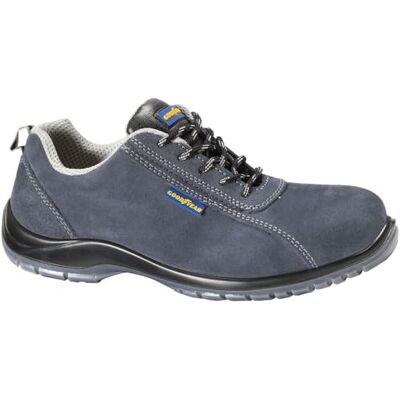 Goodyear S1P blå mocka säkerhetsskor, arbetsskor storlek 44 Goodyear S1P blå mocka säkerhetsskor, arbetsskor storlek 44
