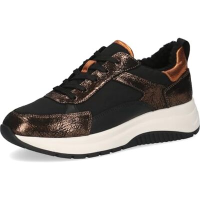 CAPRICE dam 9-23710-45 sneakers, svart/brons, 37 EU, Svart brons, 37 EU CAPRICE dam 9-23710-45 sneakers, svart/brons, 37 EU, Svart brons, 37 EU