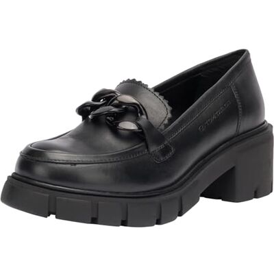 TOM TAILOR Damer 4250930012 tofflor, svart, 38 EU TOM TAILOR Damer 4250930012 tofflor, svart, 38 EU