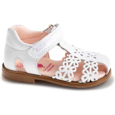 Pablosky I 053500, sandal, Vit, 18 EU Pablosky I 053500, sandal, Vit, 18 EU