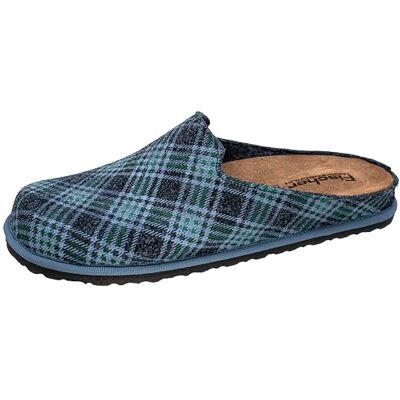 Fischer Markenschuh Fischer Herr, hjälge-tofflor, blårutig, 44 EU, Blårutig, 44 EU Fischer Markenschuh Fischer Herr, hjälge-tofflor, blårutig, 44 EU, Blårutig, 44 EU