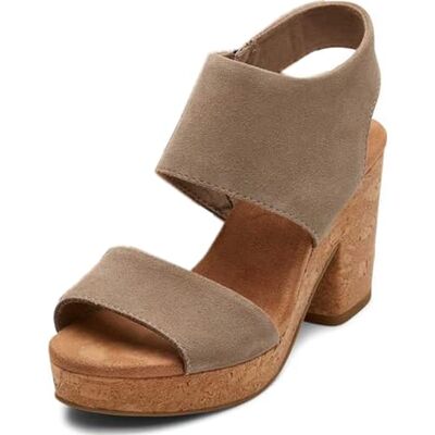 TOMS kvinnors Mallorca platåklack sandal, Dune Suede, 9 UK, Dune mocka, 42.5 EU TOMS kvinnors Mallorca platåklack sandal, Dune Suede, 9 UK, Dune mocka, 42.5 EU