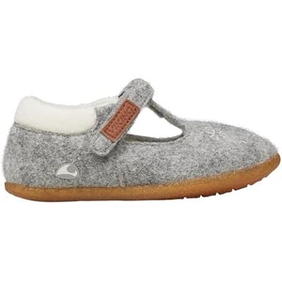 Viking flicka mime tofflor, GRÅ, 18 EU Viking flicka mime tofflor, GRÅ, 18 EU