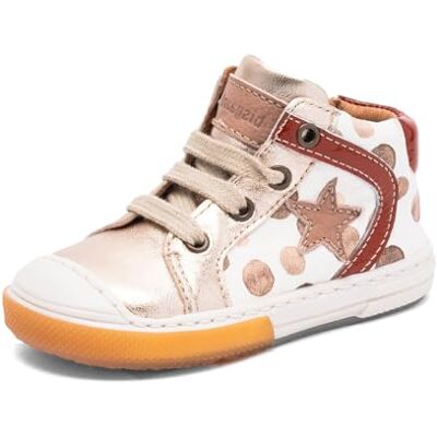 Bisgaard Unisex barn Holger sneakers, Brun prickar, 28 EU Bisgaard Unisex barn Holger sneakers, Brun prickar, 28 EU