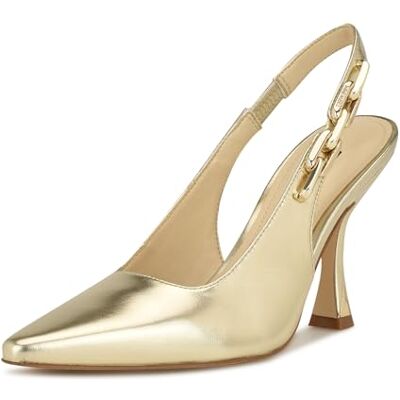 NINE WEST Veroni pump, guld 710, 8 UK, Guld 710, 41 EU NINE WEST Veroni pump, guld 710, 8 UK, Guld 710, 41 EU