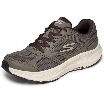 Skechers herr GO Run CONSISTENT 2.0 Mapleton sneakers, brunt läder/textil, 7 UK Skechers herr GO Run CONSISTENT 2.0 Mapleton sneakers, brunt läder/textil, 7 UK