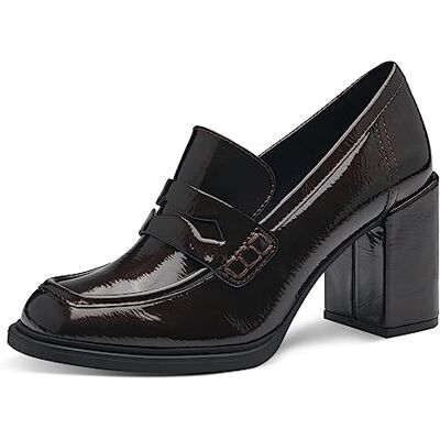 MARCO TOZZI Damer 2-24403-41 tofflor, mocca patent, 38 EU MARCO TOZZI Damer 2-24403-41 tofflor, mocca patent, 38 EU