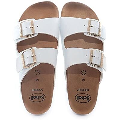 Scholl Dam Josephine F300431065 Sandaler, Vit, 38 EU Scholl Dam Josephine F300431065 Sandaler, Vit, 38 EU