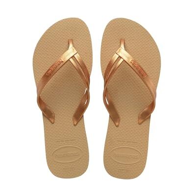 Havaianas kvinnors elegans flip-flop, gyllene, 4,5/5 UK, GYLLENE, 4.5/5 UK Havaianas kvinnors elegans flip-flop, gyllene, 4,5/5 UK, GYLLENE, 4.5/5 UK