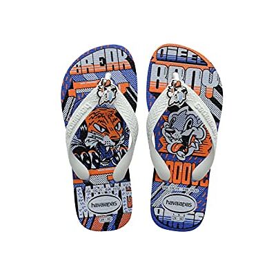 Havaianas Slippers Unisex Kinderen Grafitti Blauwe Ster Havaianas Slippers Unisex Kinderen Grafitti Blauwe Ster