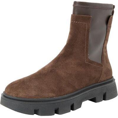 Geox Dam D Vilde Ankle Boot, Dk brun, 38 EU Geox Dam D Vilde Ankle Boot, Dk brun, 38 EU