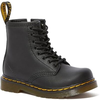 Dr. Martens BROOKLEE Softy T Unisex barn båtskor, Svart mjukhet T, 27 EU Dr. Martens BROOKLEE Softy T Unisex barn båtskor, Svart mjukhet T, 27 EU