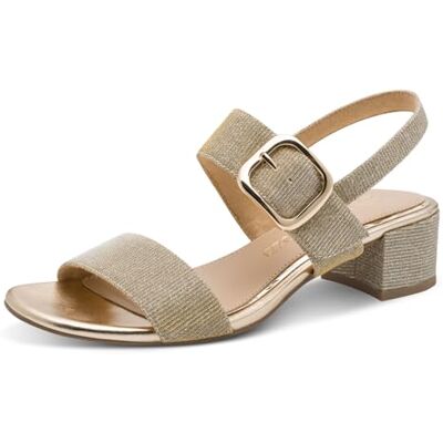 MARCO TOZZI Sandal 2-28211-46, dam, platina, 42 EU MARCO TOZZI Sandal 2-28211-46, dam, platina, 42 EU