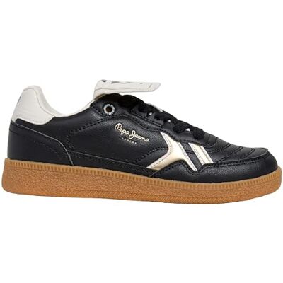 Pepe Jeans Ball Equip B Sneak, Svart (Svart), 1,5 UK Pepe Jeans Ball Equip B Sneak, Svart (Svart), 1,5 UK
