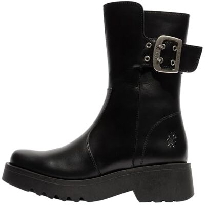 Fly London dam MAZZ127FLY Combat Boot, svart, 7 UK, Svart, 40 EU Fly London dam MAZZ127FLY Combat Boot, svart, 7 UK, Svart, 40 EU