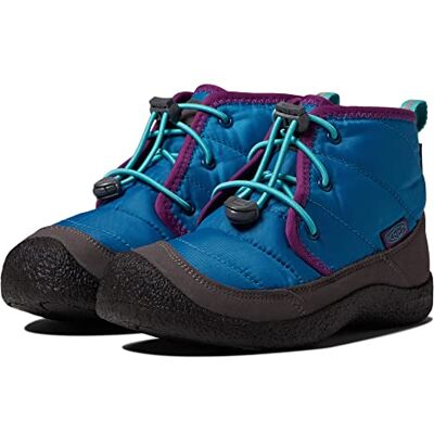 KEEN Unisex-Child Howser 2 quiltade mellanhöga vattentäta bekväma hållbara chukka-stövlar, Mykonos blå/Atlantis, 21 EU KEEN Unisex-Child Howser 2 quiltade mellanhöga vattentäta bekväma hållbara chukka-stövlar, Mykonos blå/Atlantis, 21 EU