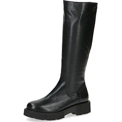 CAPRICE Damer 9-25601-41 platta stövlar, Svart nappa, 38 EU CAPRICE Damer 9-25601-41 platta stövlar, Svart nappa, 38 EU