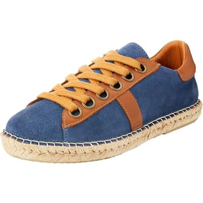Fly London Slaw526fly sneakers för män, Jeans ljusbrun, 41 EU Fly London Slaw526fly sneakers för män, Jeans ljusbrun, 41 EU