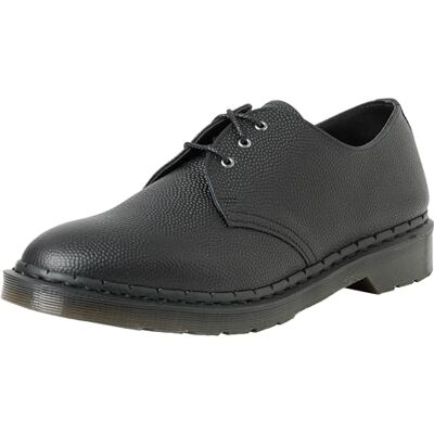 Dr. Martens 3 Eye Shoe, Amfibier, Män, Black Atlas Pebble Grain, 46 EU, Black Atlas Pebble Grain, 46 EU Dr. Martens 3 Eye Shoe, Amfibier, Män, Black Atlas Pebble Grain, 46 EU, Black Atlas Pebble Grain, 46 EU