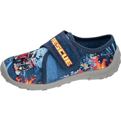 Fischer Markenschuh Fischer Tofflor för barn Boogy, storlek:33 EU, Färg:Blå Fischer Markenschuh Fischer Tofflor för barn Boogy, storlek:33 EU, Färg:Blå
