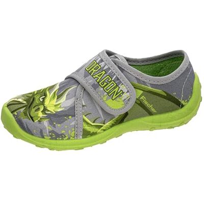 Fischer Markenschuh Fischer Tofflor för barn, storlek:26 EU, Färg:grön Fischer Markenschuh Fischer Tofflor för barn, storlek:26 EU, Färg:grön